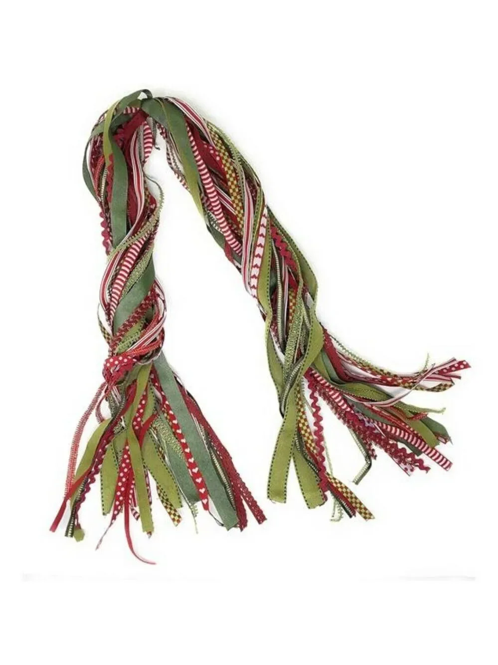 Christmas Ribbon Assortment 30 Yards Bulk Variety Pack for Crafts Gift Wrapping